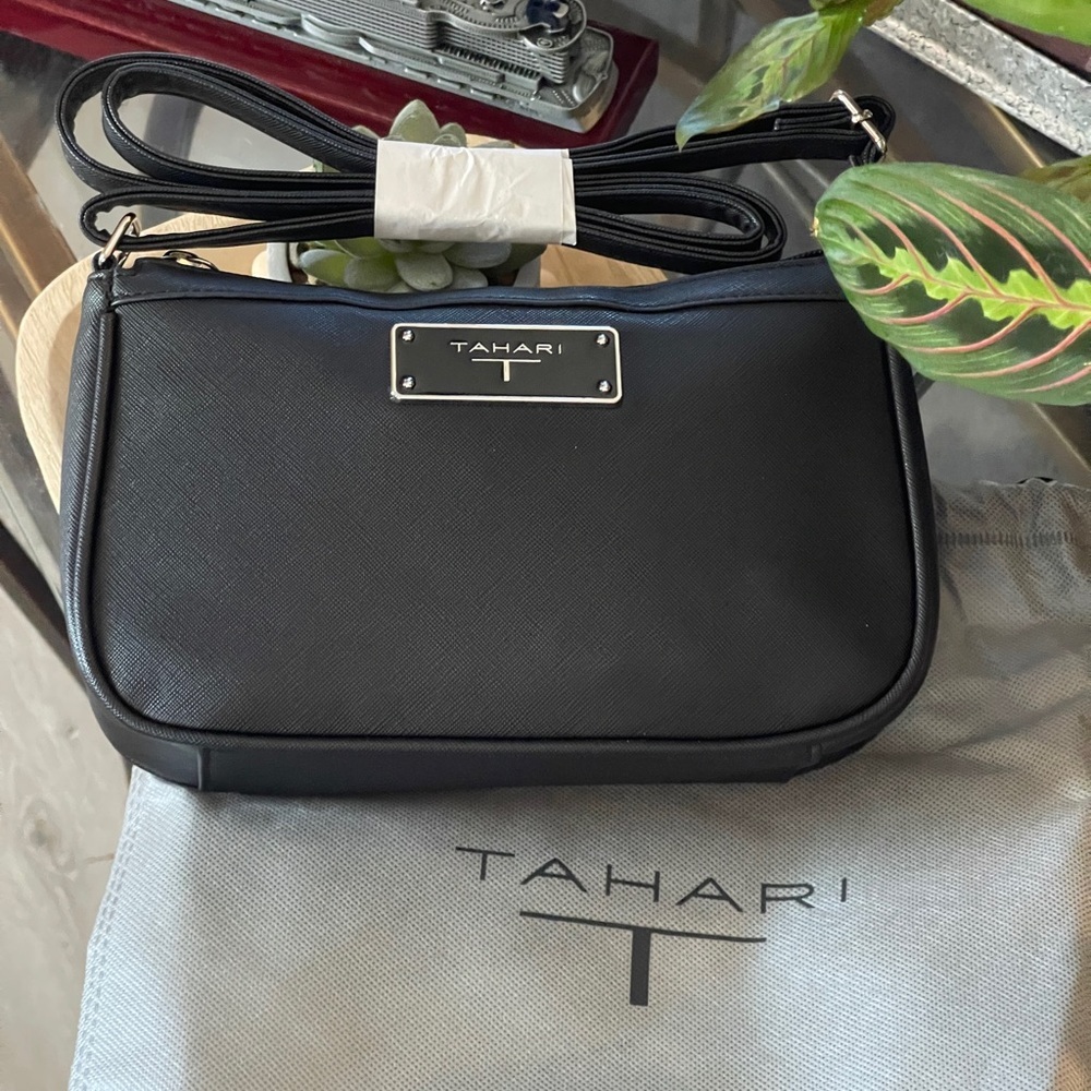 TAHARI Crossbody Saffiano Bag - Picture 10 of 13